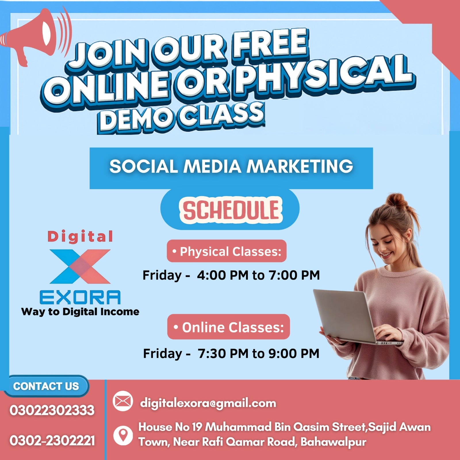 Social Media Marketing Free Weekend Workshop